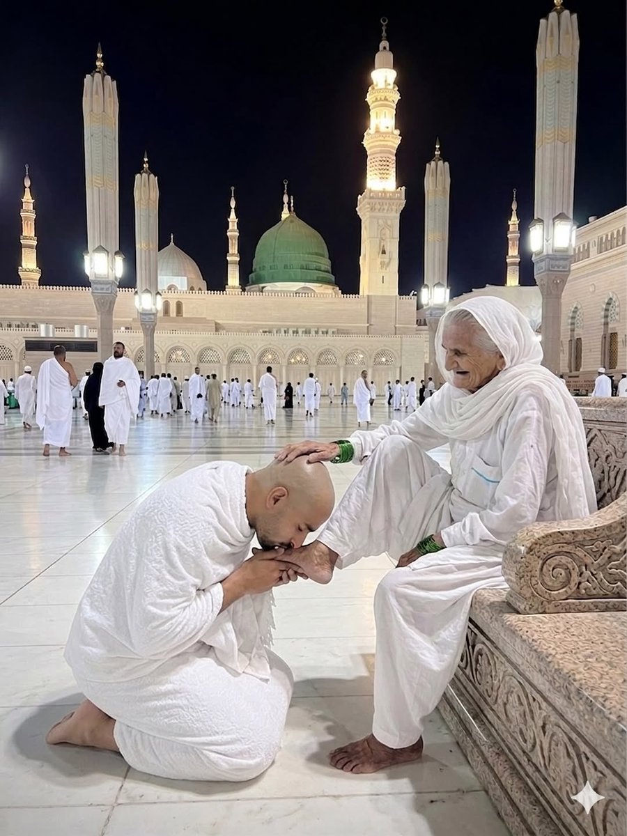 ChotiSheikhni's tweet image. جب ماں کے پیروں تلے جنت ھے تو سوچو خدا نے ماں کے سر کا مقام کیا رکھا ہو گا، ❤
#GoodMorningTwitterWorld ❤🌞
حدیث مبارکہ ھے
کہ جس نے اپنے والدین میں سے کسی ایک کو بھی  بڑھاپے میں پایا، اور ان کی خدمت کی، تو وہ جنت میں جائے گا