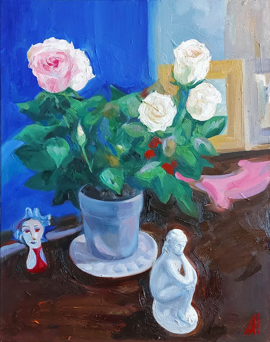 anton_antonicol's tweet image. Mom's still life
Oil painting on canvas, 50x40cm
#visualart #interiordesign #artlovers #summer #artist #painter #paintings #happiness #saatchiart #contemporaryart #art #oiloncanvas #artanddesign #figurativepainting #oilpainting#saatchiart #contemporaryart #artcollector
