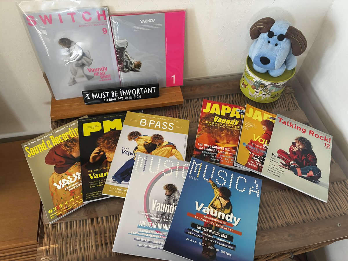 IndiaWaka's tweet image. musica表紙記念🎊
vaundy表紙とvaundy記事ファイル📁のアピール😝
時々読み返しては唸るのです…
#vaundy