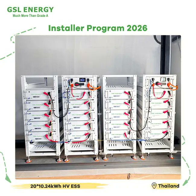 gslenergy2018's tweet image. Thailand Villa Energy Storage Project: 200kWh Service High Voltage System by GSL ENERGY
𝐄𝐱𝐩𝐥𝐨𝐫𝐞 𝐌𝐨𝐫𝐞: gsl-energy.com/eia-2u-lifepo4…
𝐆𝐞𝐭 𝐚 𝐂𝐮𝐬𝐭𝐨𝐦 𝐏𝐥𝐚𝐧: sales@gsl-energy.com
#gslenergy #batterystorage #solarenergy #homebattery #greenenergy #offgrid #batterytech
