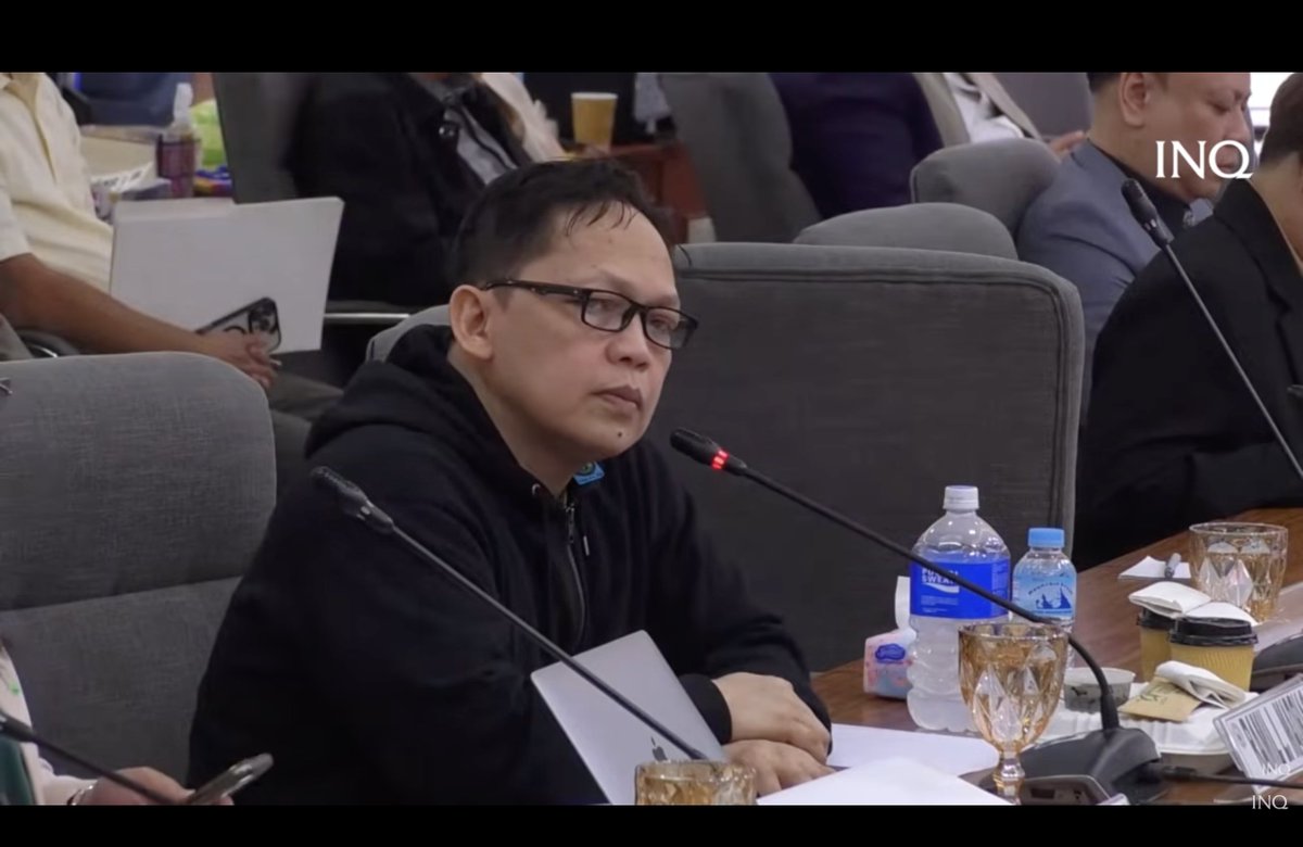 inquirerdotnet's tweet image. Ramil Madriaga said he is willing to sign a bank waiver.  

The alleged bagman of VP Sara Duterte claimed in his supplemental affidavit that he was used as dummy for fund transfers, with large sums routed through bank accounts opened in his name by ex-president Duterte's