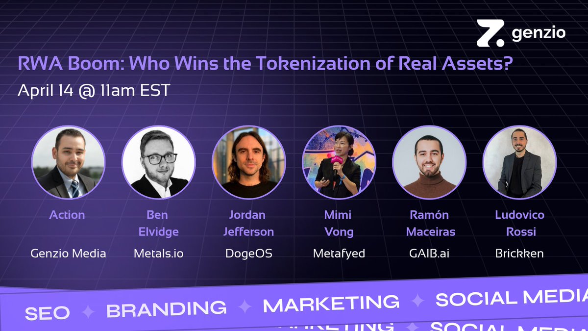 Genzio Media 🔜 Paris Blockchain Week tweet media