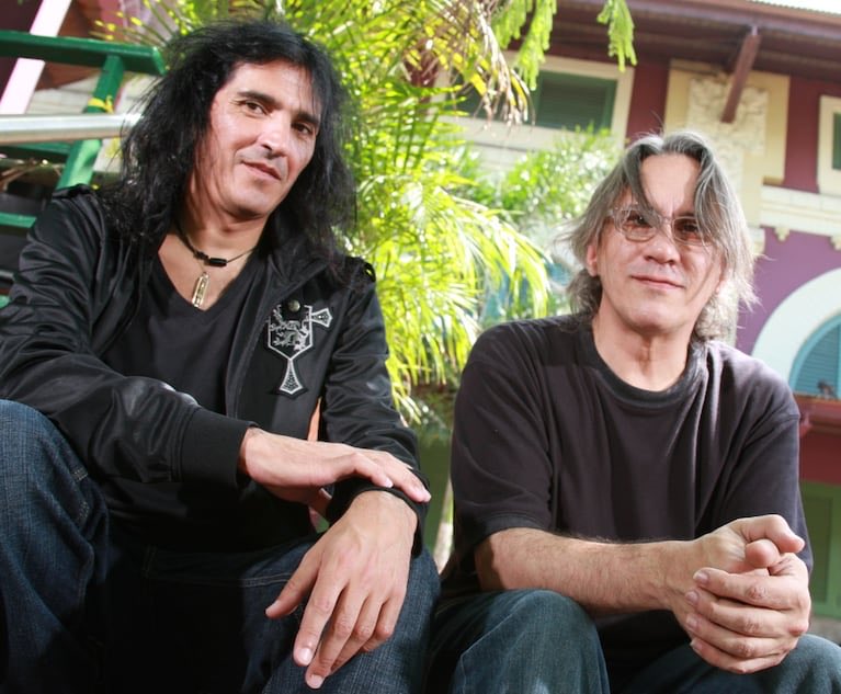 Marciano y Felipe estan juntos ahora haciendo música desde el cielo