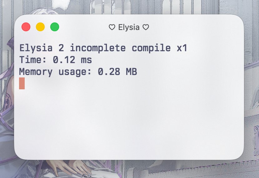 saltyAom's tweet photo. We are rebuilding Elysia "compiler"

It's going to be much faster to compile and use way less memory https://t.co/eTlU194yWH
