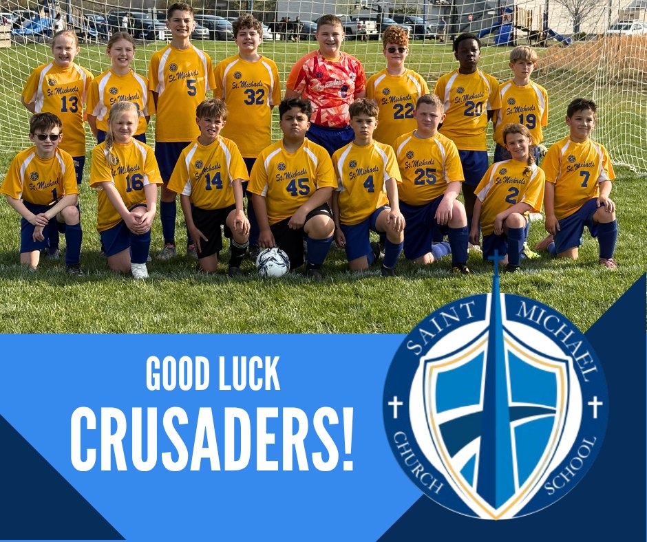 STMCrusaders's tweet photo. 📷 CYO soccer season is underway!
📷 Check out a few highlights from practice and an interview with Coach Naegeli and Meek in this week’s upload:  https://t.co/RBfmzcApj0 https://t.co/P05Sygql2O