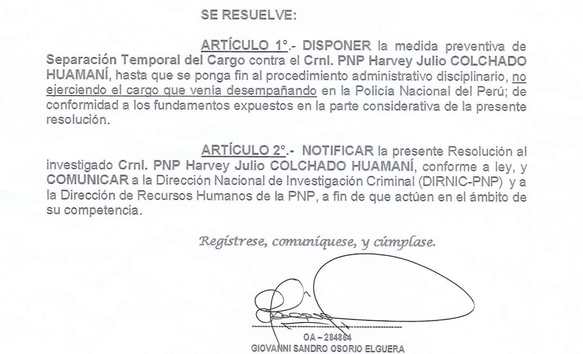 Harvey Colchado tweet media
