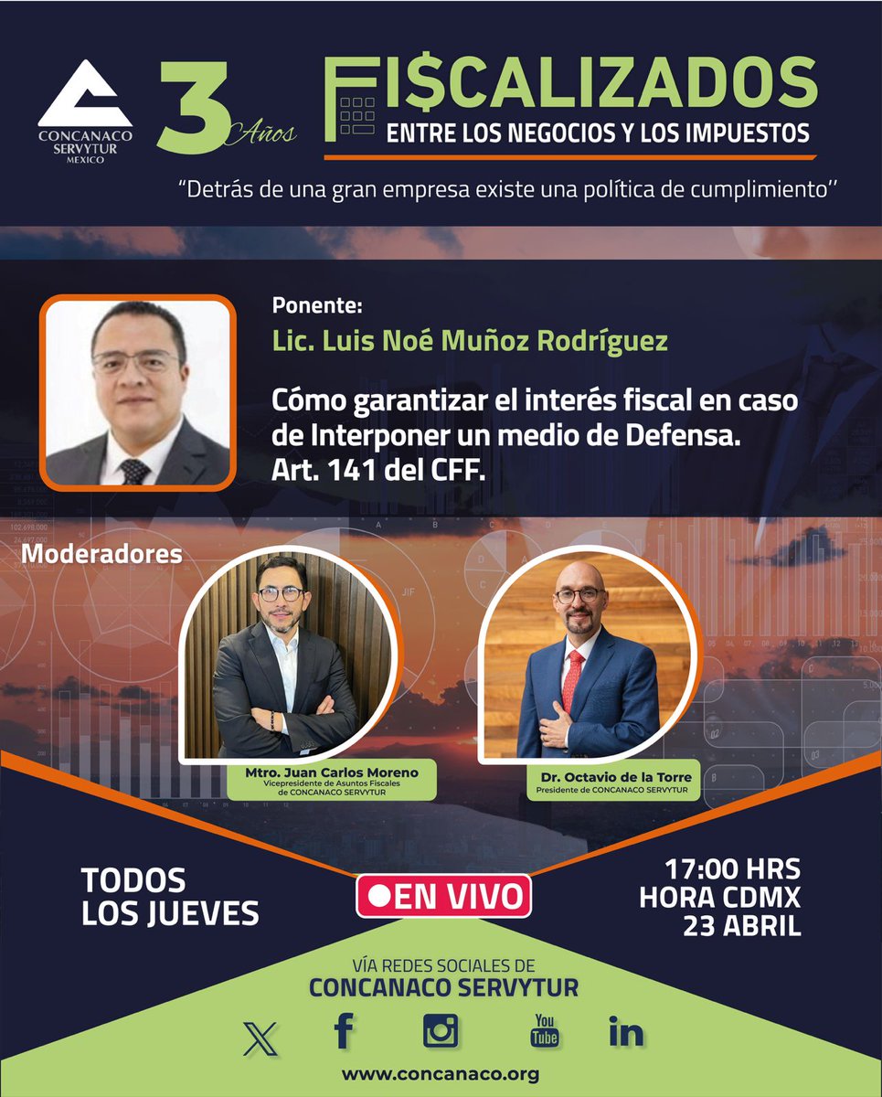 CONCANACO SERVYTUR tweet media