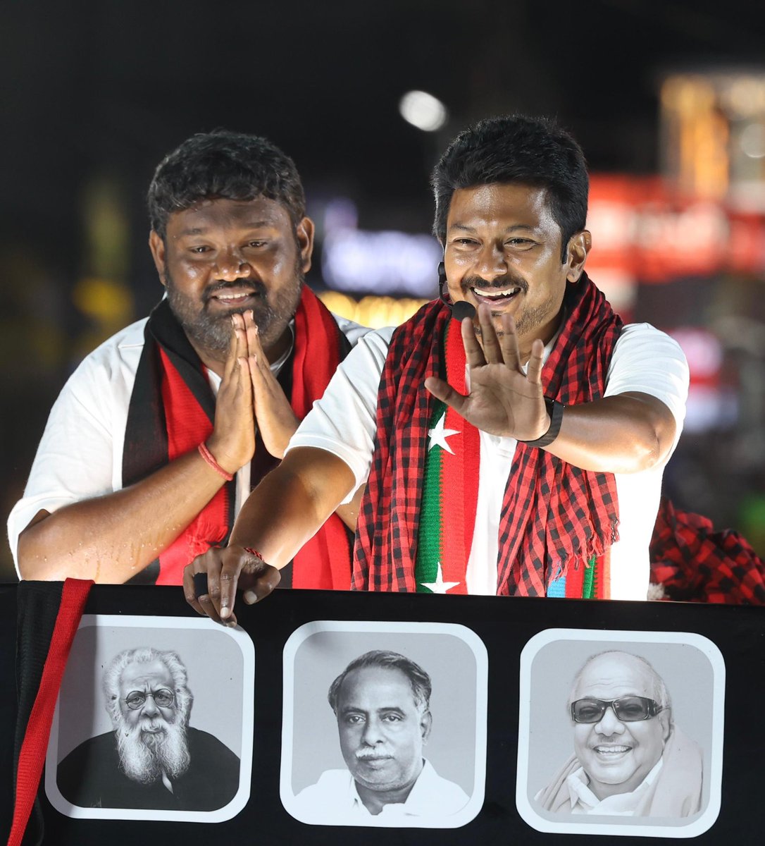 sunnewstamil's tweet image. #PHOTOS | செங்கல்பட்டு தொகுதி திமுக வேட்பாளர் கார்த்திக் தண்டபாணியை ஆதரித்து துணை முதலமைச்சர் உதயநிதி ஸ்டாலின் பரப்புரை

#SunNews | #TNElectionWithSunNews | #Chengalpattu