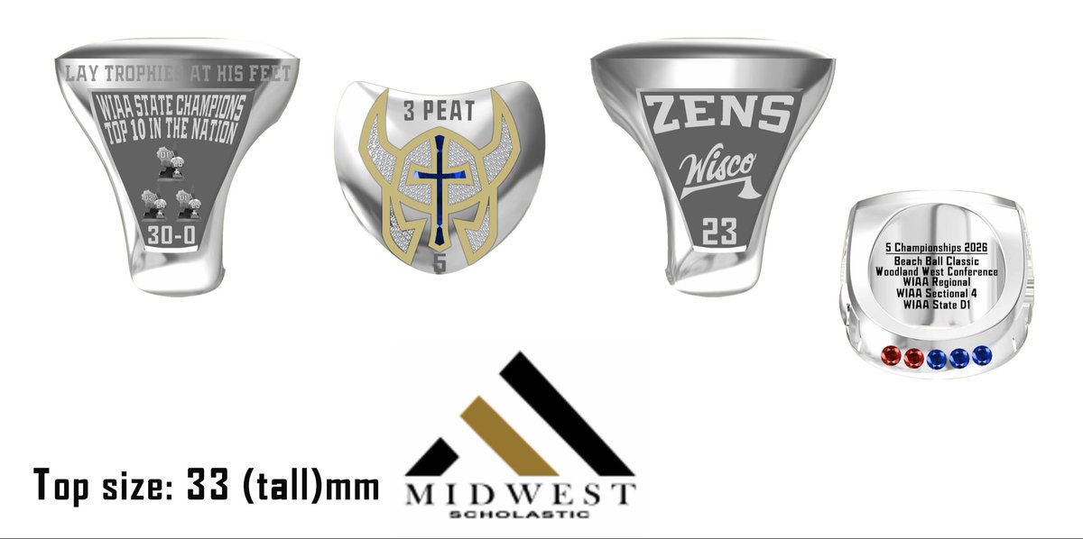 WiscoBB's tweet photo. 3-PEAT CHAMPIONSHIP RING
Featuring a roster of players whose legacy continues to shape the game, this ring is more than jewelry—it’s a symbol of unmatched achievement.
Rare. Iconic. Valuable.
PLACE YOUR BID TODAY‼️
https://t.co/4fbHtEX2Fo https://t.co/CG2fKDvHSW