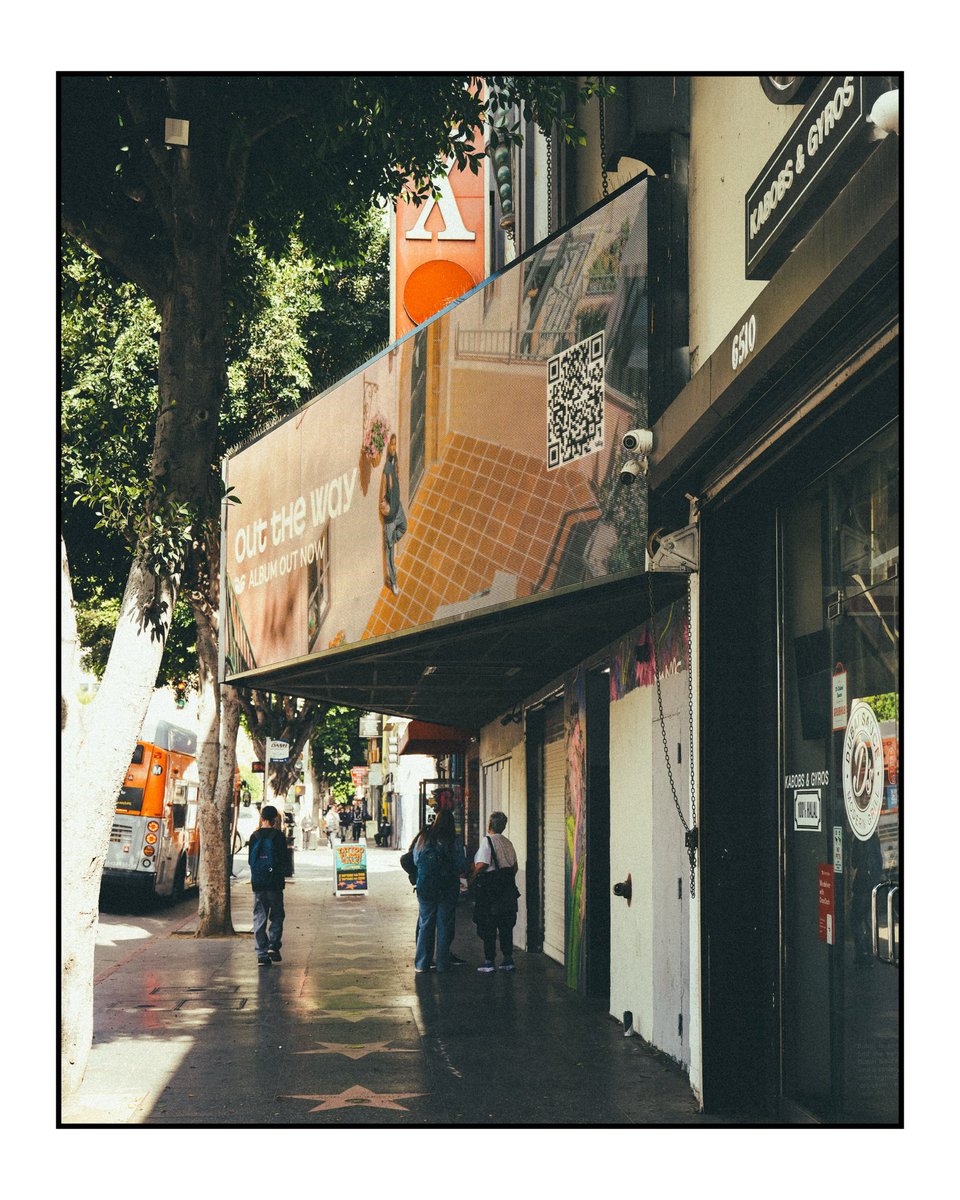 WE LIVE IN HOLLYWOOD ALL WEEK. 
OUT THE WAY OUT NOW 🥂