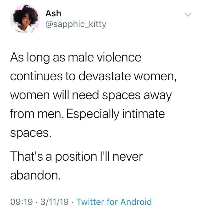 Kat4e4's tweet photo. Male Violence is the problem.
Silencing and coercing women is not the solution.
Women need sex based rights and protections in policy and law.
#ChalkAboutIt on Thursday 16th April
#MVAW #NameTheProblem #MeToo
#ReasonsToRiot #ChalkAboutIt2026 #RUOK https://t.co/Zaaw6hQ7Eh