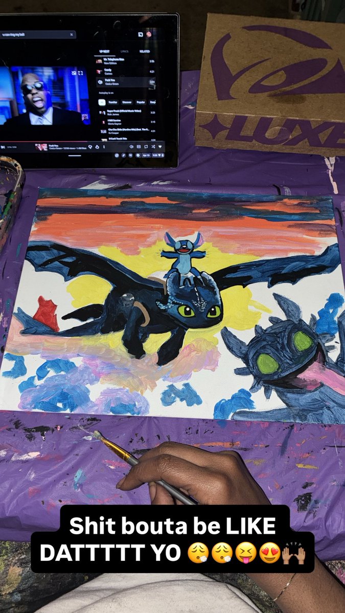 92sturdy's tweet image. Shit bouta be LIKE DATTTTT YO 😮‍💨😮‍💨😝😍🙌🏽 #artist #working #fypage #creating