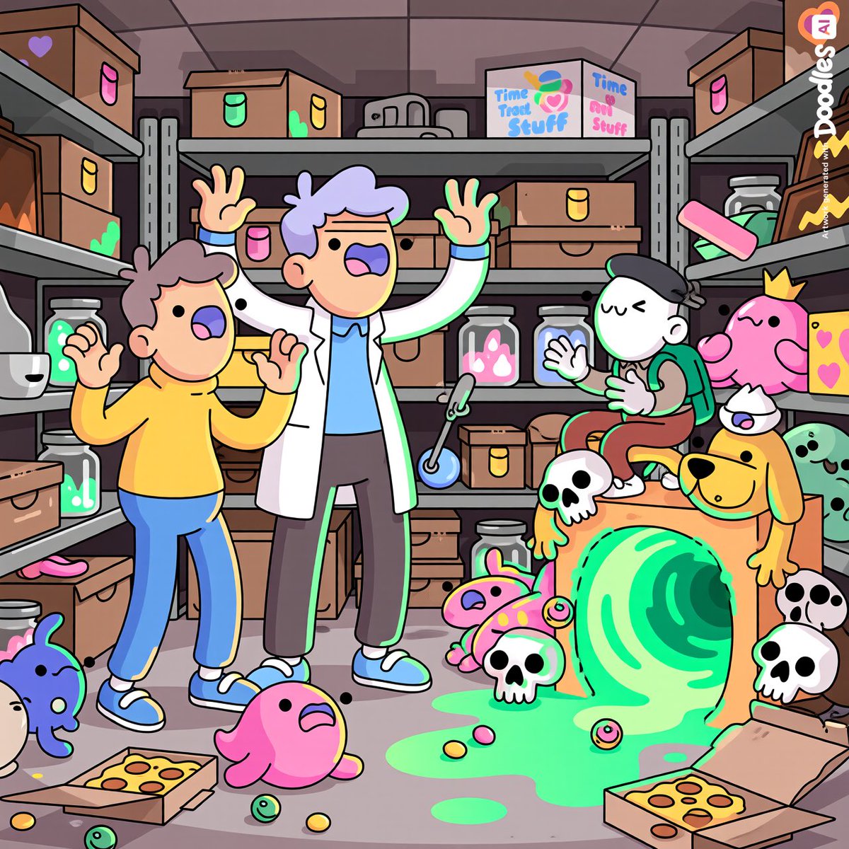 GTrade28's tweet image. every great adventure starts with an unlikely crew

~ the first image is where it all begins. the scientist and his team, standing together before the world knew what was coming. 

different skills, one heartbeat, one mission

~ the second image is what the adventure actually