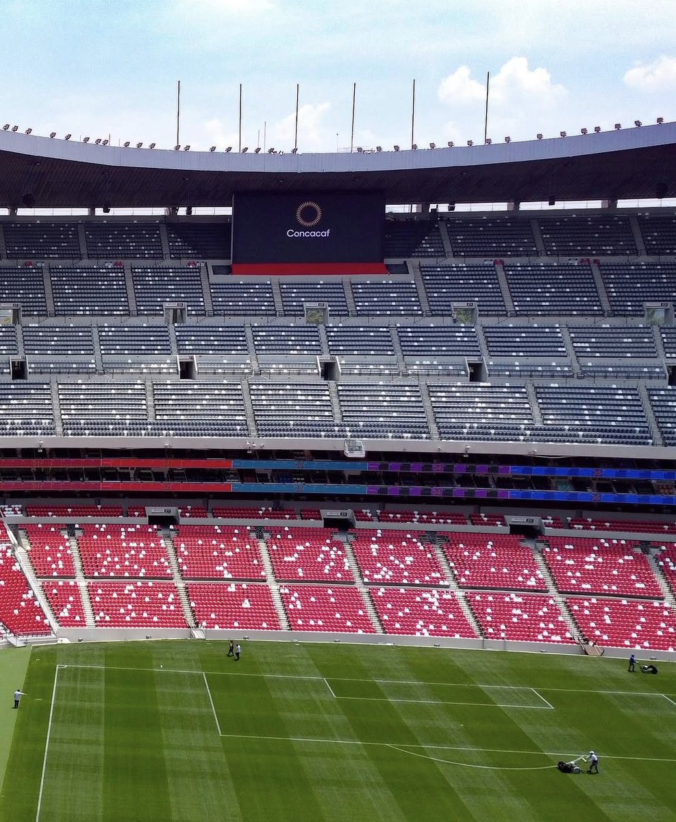 MXESTADIOS's tweet photo. El Azteca, a 59 días de la inauguración de la copa del Mundo.

Fotos de @TheChampions https://t.co/qCNesncpun