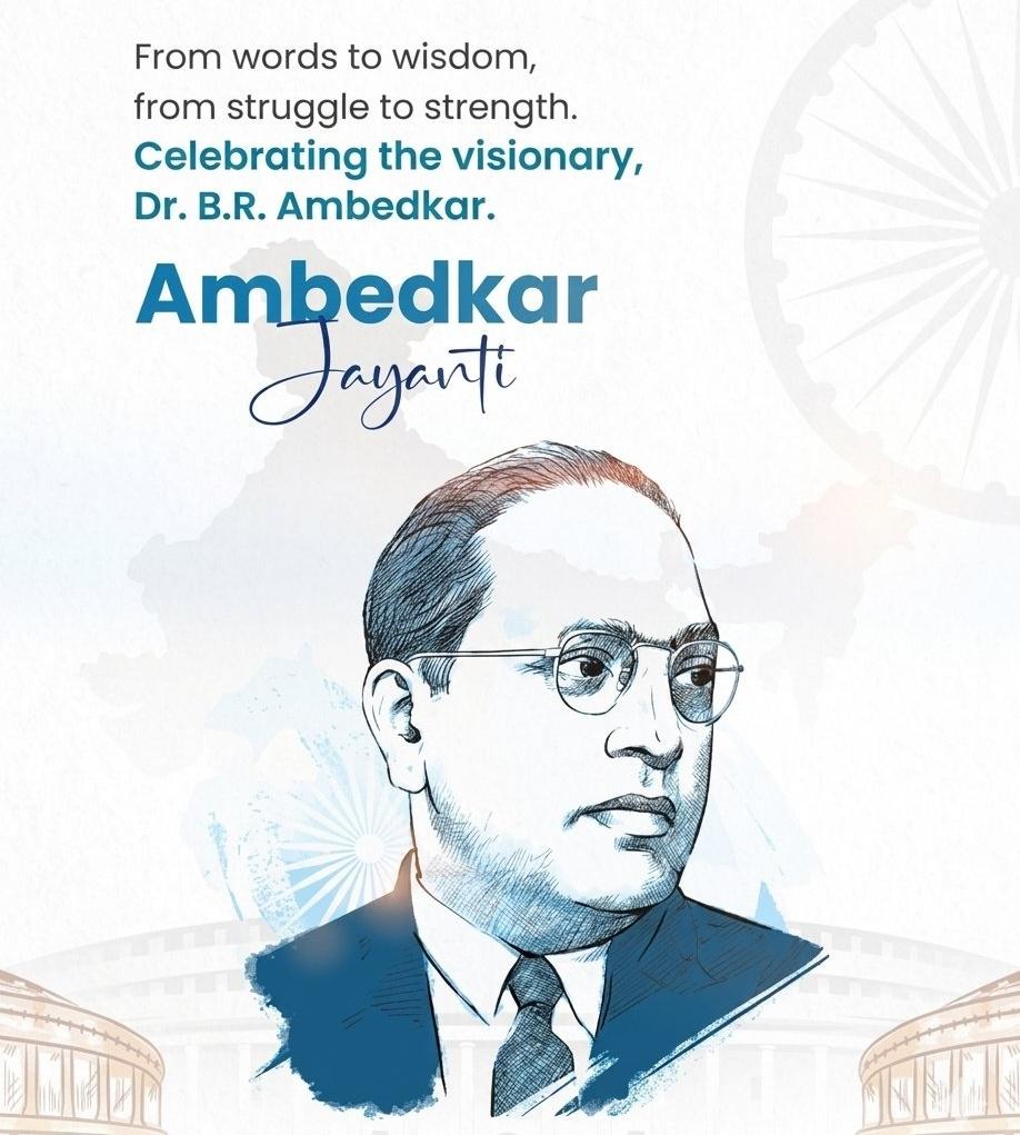 AmitPolitical's tweet photo. From words to wisdom, from struggle to strength; he empowered a nation to rise with dignity and purpose. 

Celebrating the birth anniversary of the visionary, Dr. B. R. Ambedkar. 🙏

#Ambedkarjayanti https://t.co/uPhIMnIU9A