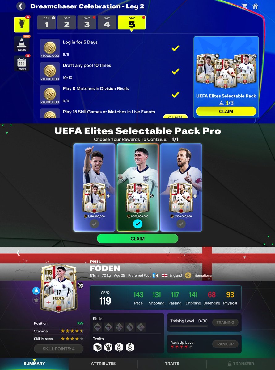 FcMobileAdda's tweet image. 🚨 GUYS FREE 115 OVR PRE RANKED CARD 🚨

LOG IN. CLAIM. LEAVE. 💀

TOO EASY 🫵

@tutiofifa #FCMobile