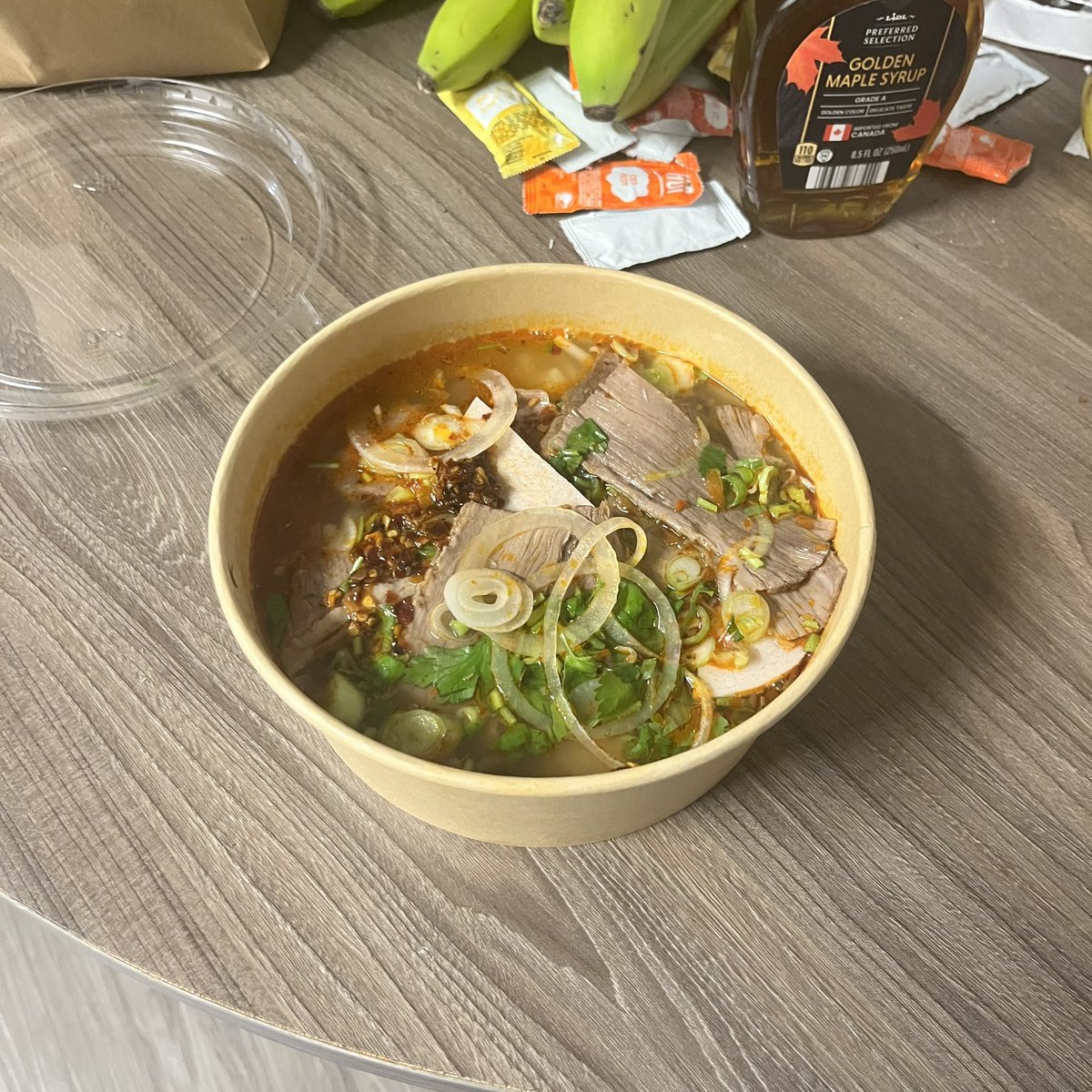 juschi11en's tweet image. #dinner my first time having #BunBoHue