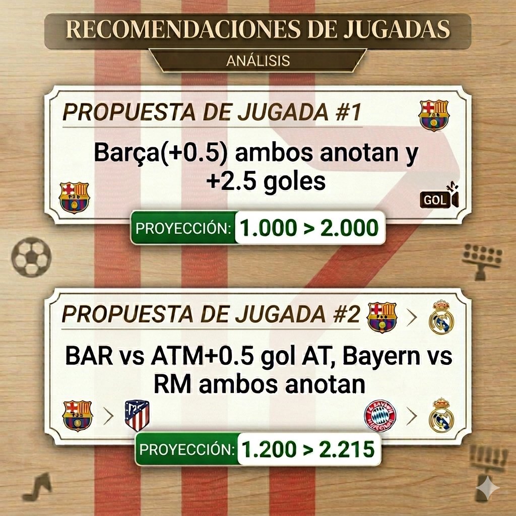 Jailm10's tweet photo. Picks para la champions!!
#futbol #champions https://t.co/aWLcO2PpmA