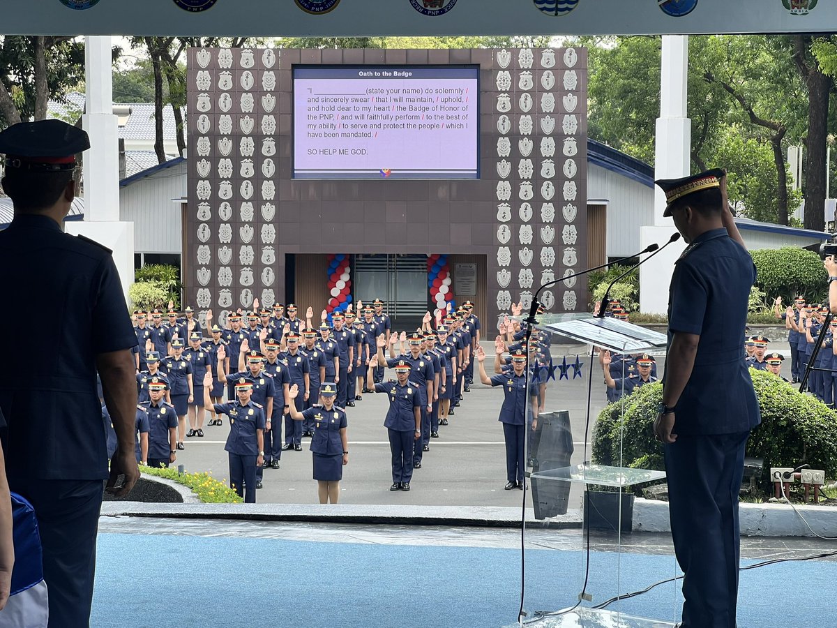 Just in: Donning of ranks and badge of honor ceremony of the PNPA SILANG - PAGLAOM class of 2026 <a href="/UNTVNewsRescue/">UNTV News and Rescue</a> <a href="/RadyoLaVerdad/">Radyo La Verdad</a>