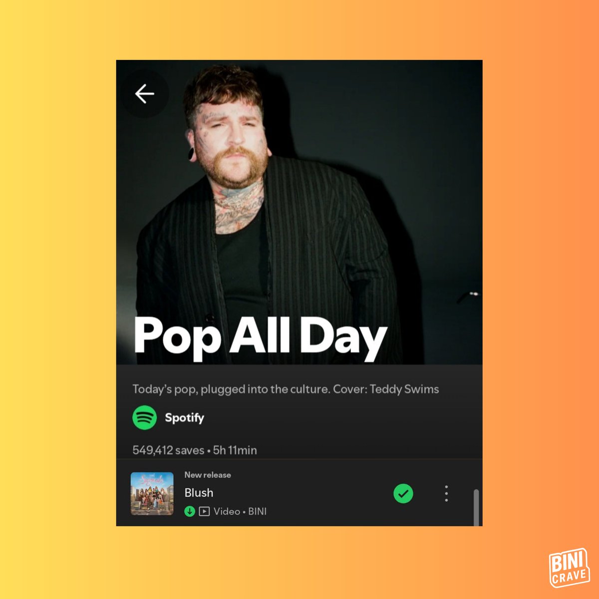 BINI CRAVE tweet media