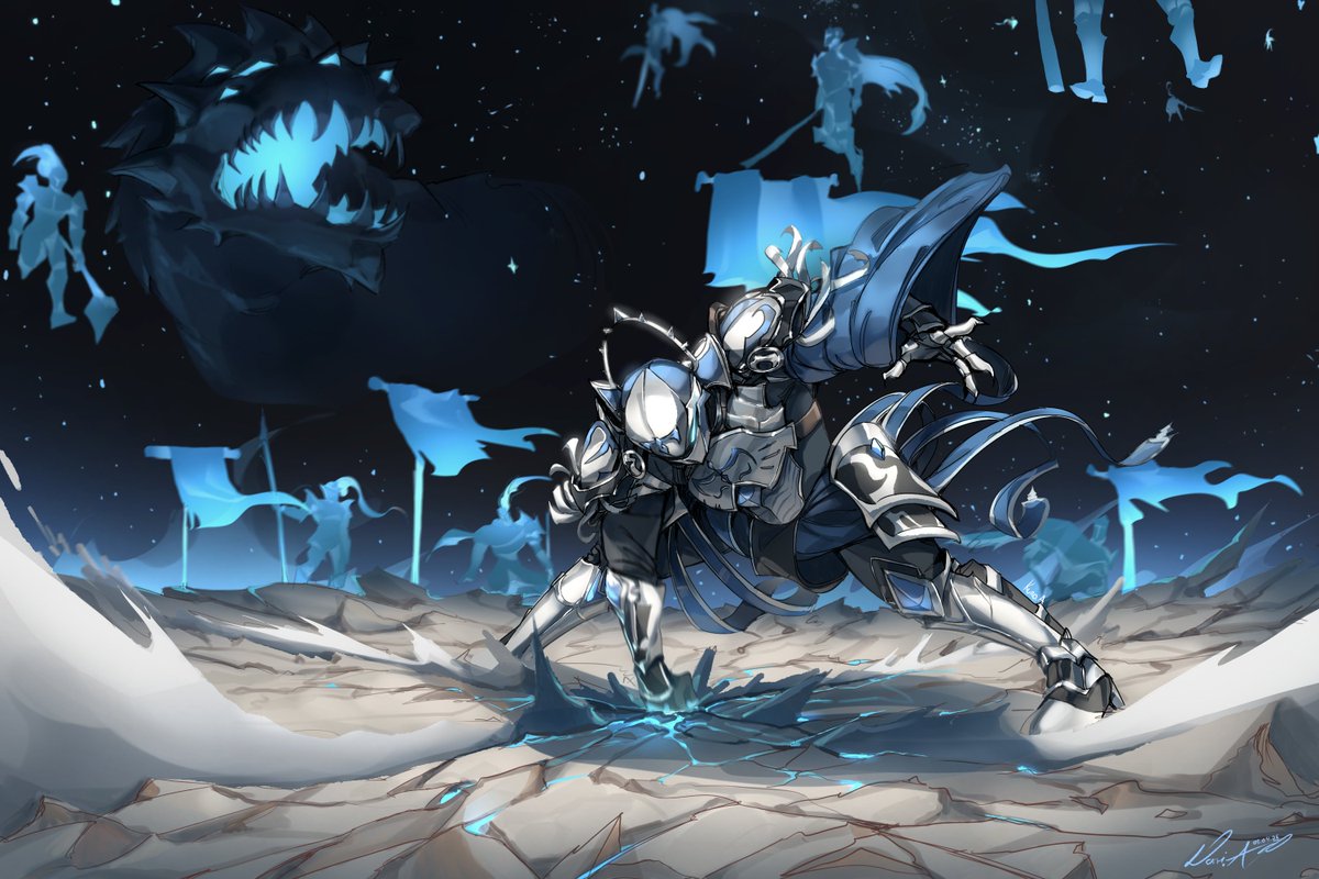 my favorite cm, Summon WARRIOR full render