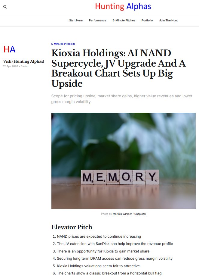 Hunting Alphas | 5-Min Stock Pitches tweet media