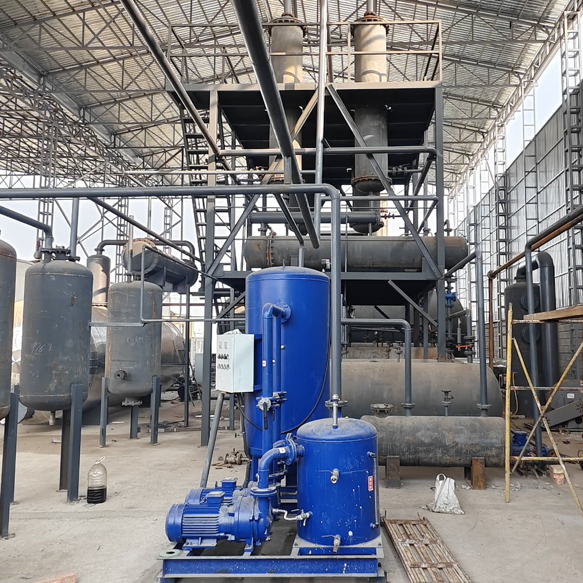 YSmachine's tweet photo. pyrolysis oil distillation plant pyrolysis distill plant from yushunxin machine manufacturer.
WhatsApp: +86 18838039608 
E-mail: info@hnysmachinery.com
#pyrolysisplant #pyrolysisline #pyrolysismachine https://t.co/gxRIgBXcTi