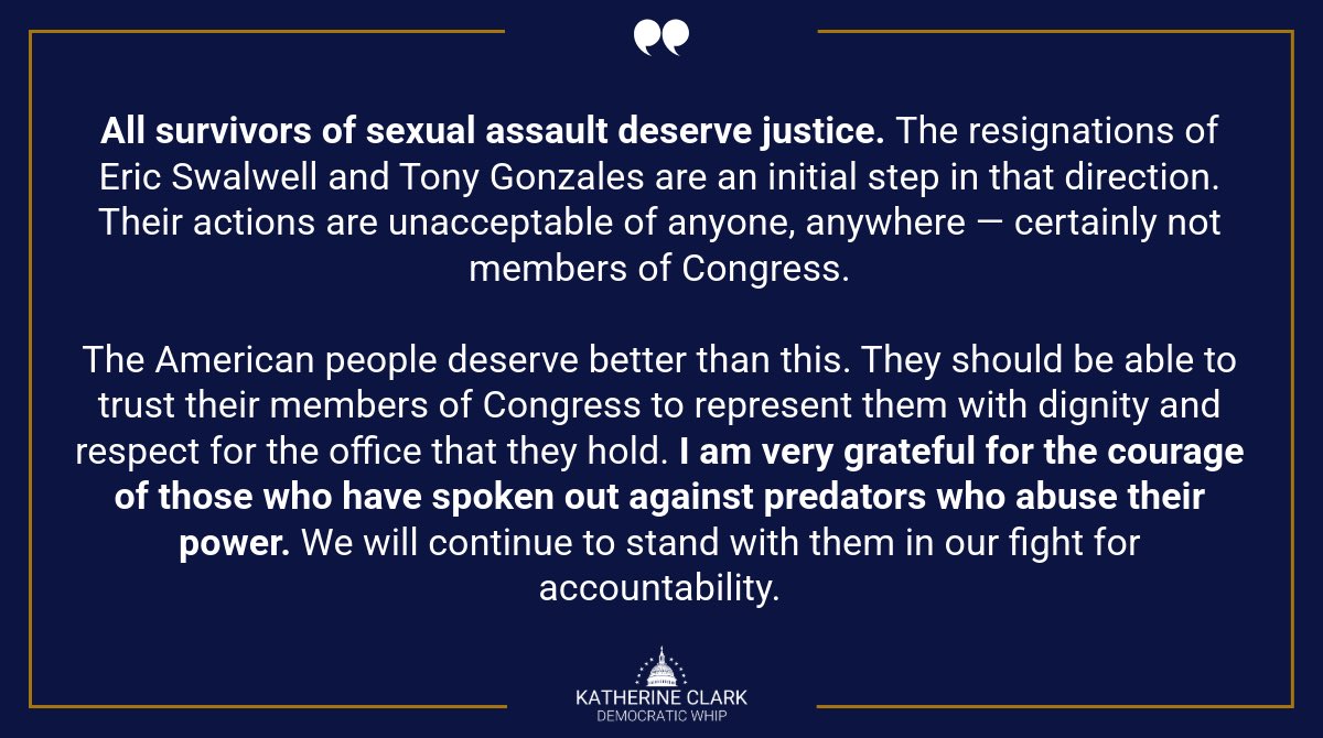 Katherine Clark tweet media