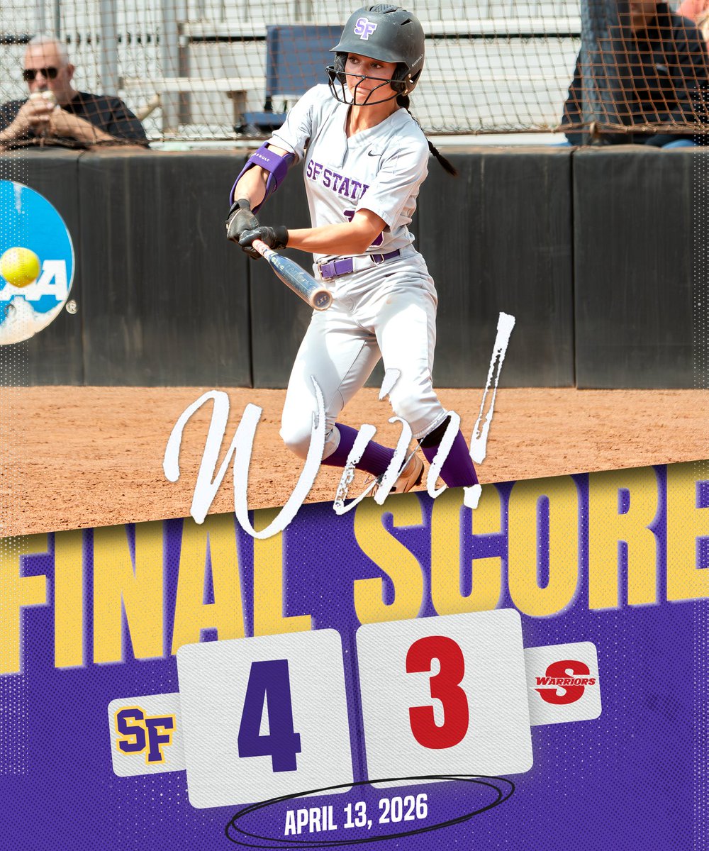 SF State Softball tweet media