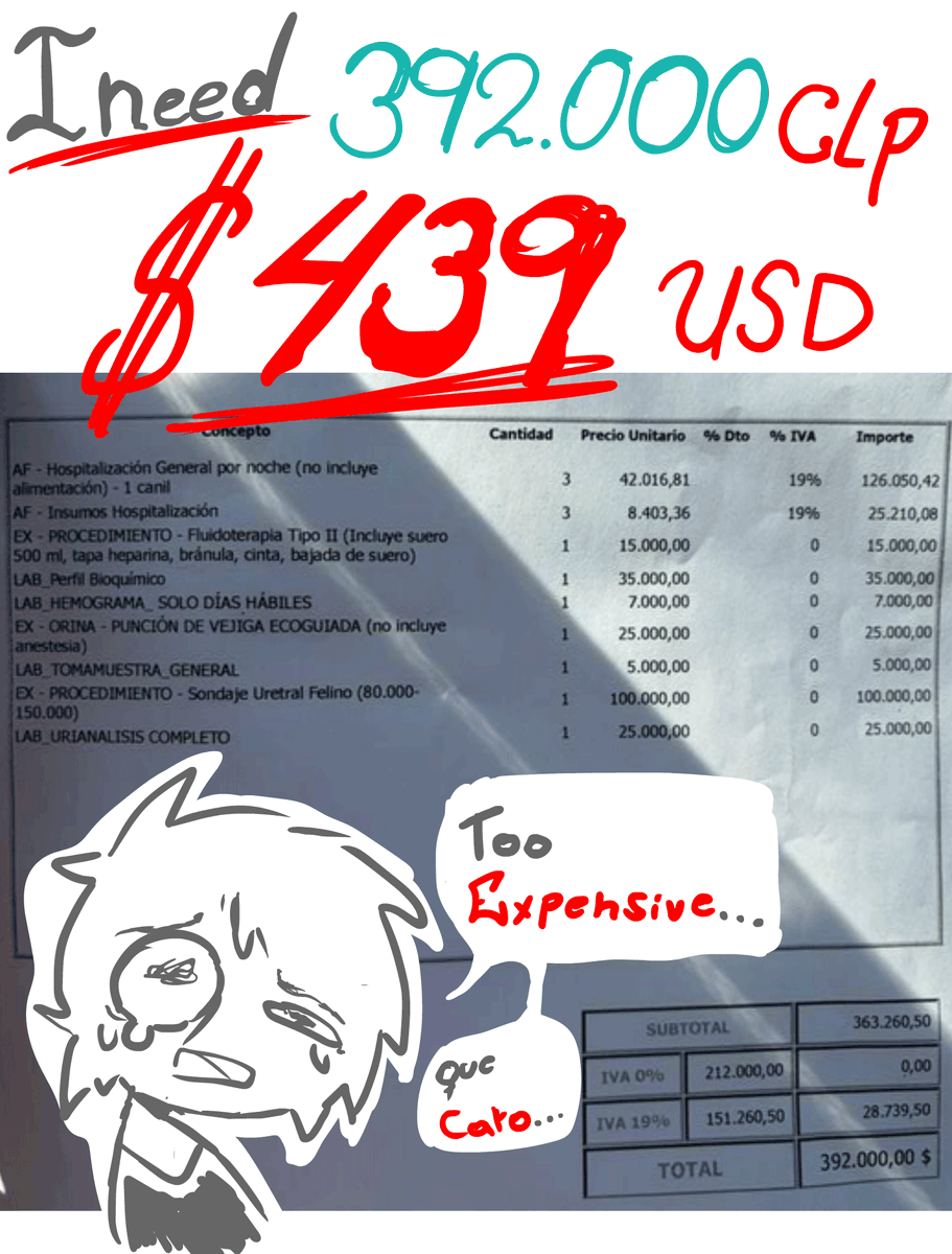 LobitoMs_SRT's tweet image. ⚠️GUYS I NEED TO SAVE MY CAT

My cat is going through a terrible time, and if I can't pay for his treatment, it could be fatal.

Please contact me if you want more information and would like to help me.
#commissionsopen #emergencycommissions #artcommissions #art #Commission #cats