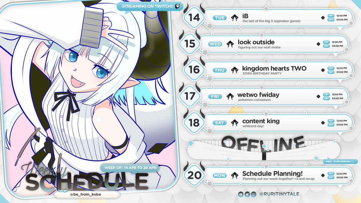 Ruri Tinytale 🔳【Yume🤍】good smelling kobold tweet media