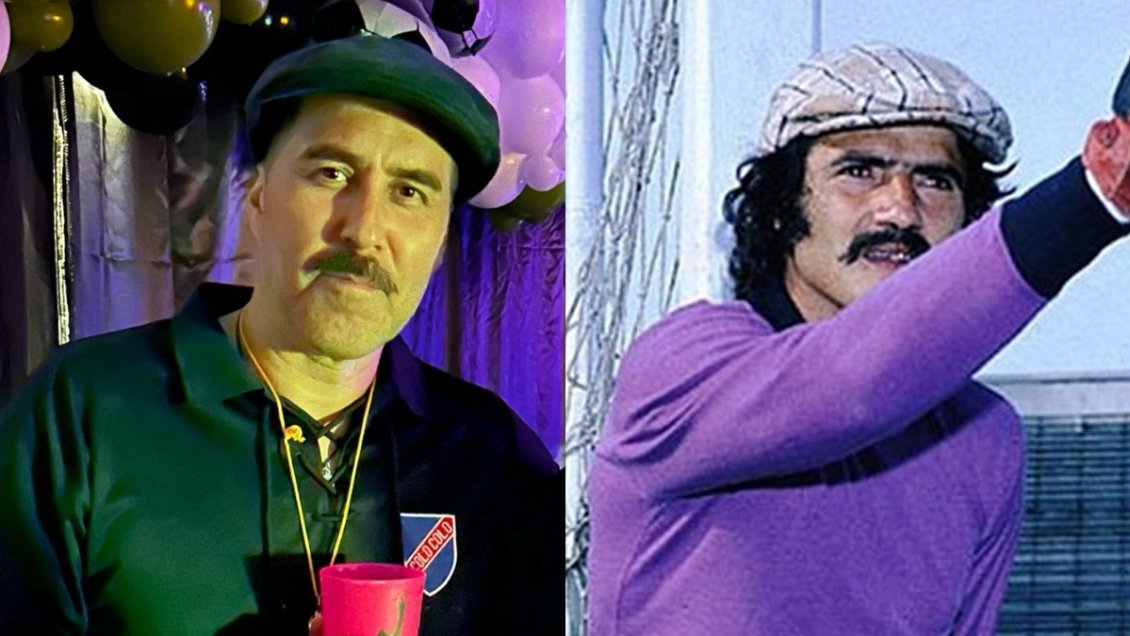 Cooperativa's tweet photo. ¿A lo "Gato" Osbén? Claudio Bravo se lució con disfraz retro en su celebración de cumpleaños https://t.co/anOmDAiO4j https://t.co/go0PKXhJLU