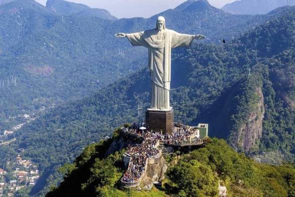 BachirSoHumble's tweet photo. The Largest idolatry statue in the world. Is the image of Caesar Borgia in Brazil. People actually worship this statue. 

Exodus 20:4
Thou shalt not make unto thee any graven image, or any likeness of any thingthat is in heaven above, or that is in the earth beneath, or that is in the water under the earth: