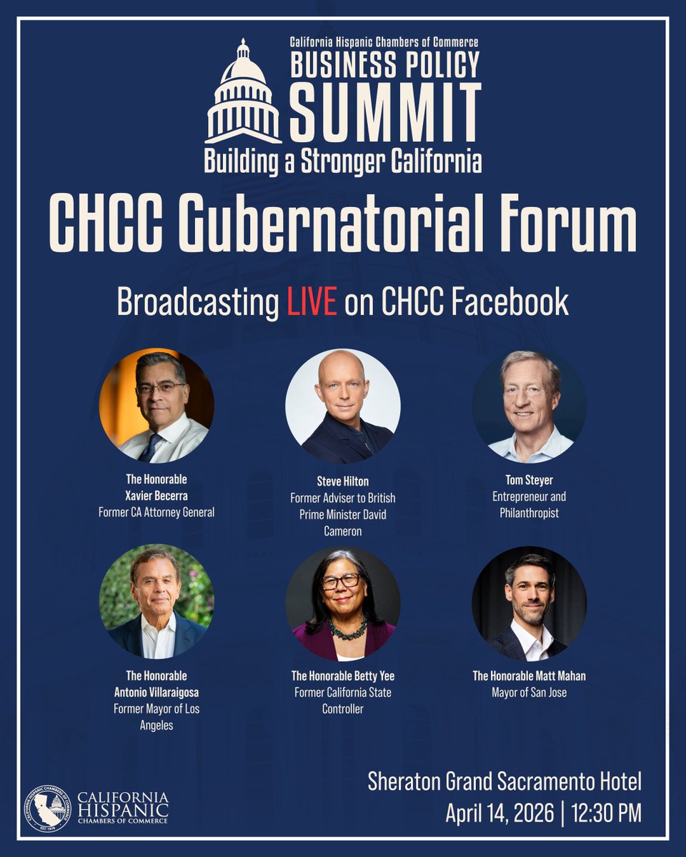 California Hispanic Chambers of Commerce tweet media