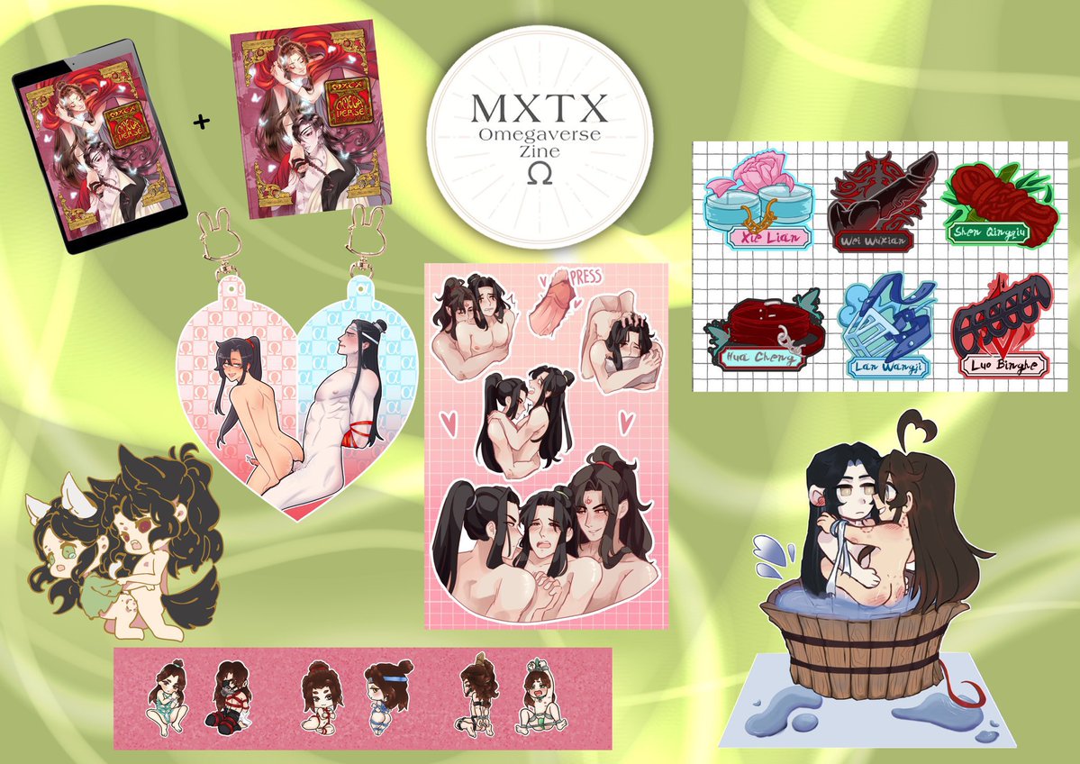 MXTX Omegaverse Zine tweet media