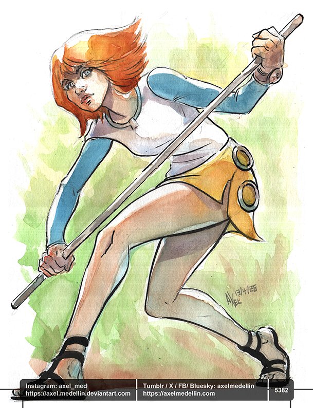 AxelMedellin's tweet image. #dailydrawing 5382 #dibujodiario #drawingoftheday #nami #onepiece #strawhats #emilyrudd #fanart #watercolor #brushandink #traditionalart