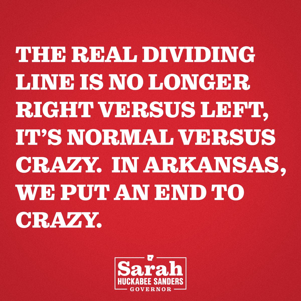 Sarah Huckabee Sanders tweet media