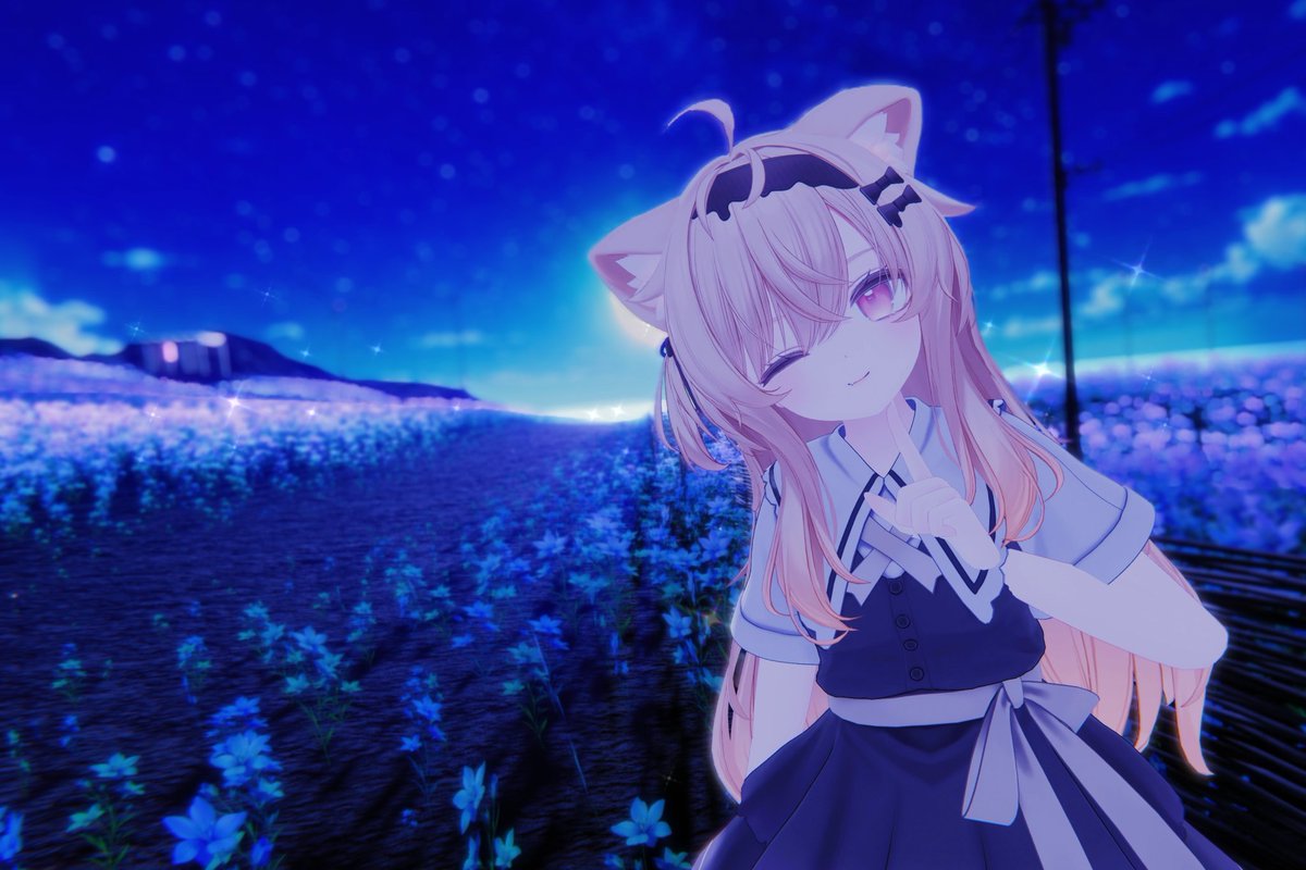 Midnight1051832's tweet image. 星期二~✨
#Eku3D
#VRChat