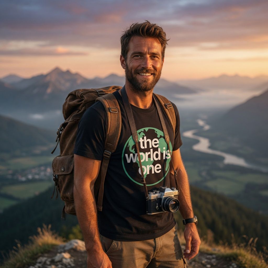 thedrunkonion's tweet image. In a world that tries to divide us, I’m choosing to see the connections. One planet, one people, one shared story. ✨ 
🔗 bit.ly/3Okymjm 
#travel #oneworld #peaceandlove #ootd #mindset