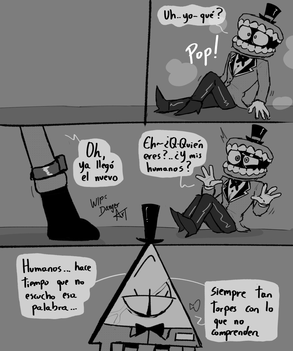 dangerartec's tweet image. Me salió en tik tok algunos dibujos de Caine con Bill y dije yo tmb quiero crear mis propias migajas-

#DigitalCircus #GravityFalls #Caine #BillCipher #dangerartec