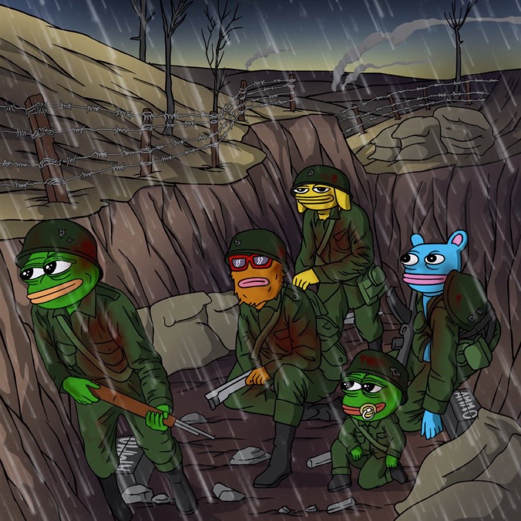 0x69babEPepe's tweet photo. Patience in the trenches….that’s right eh Papa🔥🌱💚

0x69
0x69Babe https://t.co/b1Sa3uluc1