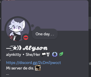 KittyAlyn's tweet photo. / Mi discord por todo lo q esta pasando en tw https://t.co/NTKEj8aCQP