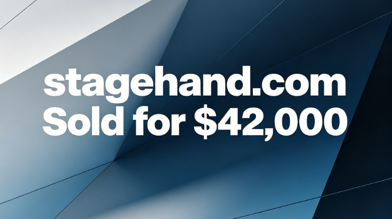 DomainNews24's tweet image. Domain Sold!
💰stagehand .com Sold for $42,000
🛒Sold via NameJet
🗓️April 12, 2026
This domain name can be directly used as a brand domain for entertainment industry recruitment platforms and stage equipment service providers, and is also suitable for event planning companies,