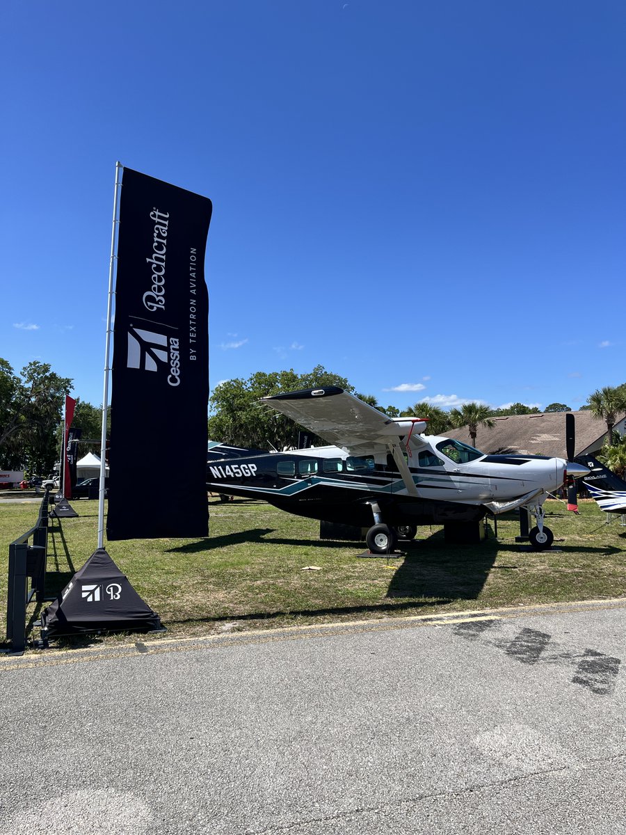Cessna's tweet image. Views from Florida 👀

Who's ready for #SNF2026? Come by the @TextronAviation static display and see our aircraft up close!
