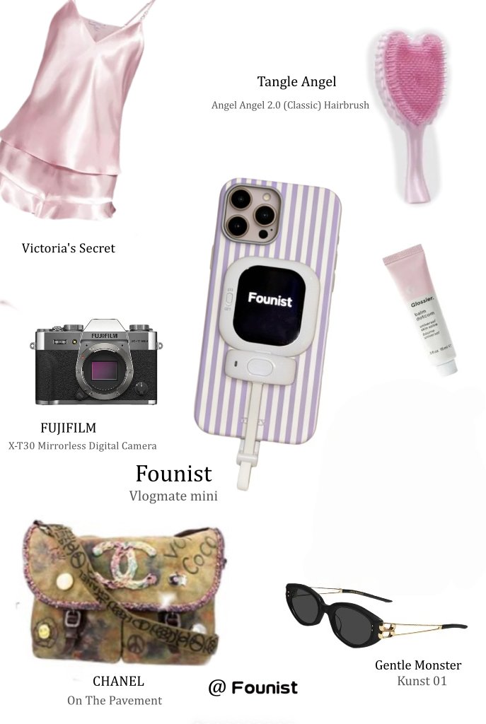 Founist's tweet photo. 🎀Among the star products? Founist Vlogmate mini. It is the easiest and most seamless way to shoot selfies with the rear camera and create video blogs #Founist #VlogmateMini #CreatorEssentials https://t.co/kIuY8pKUHY