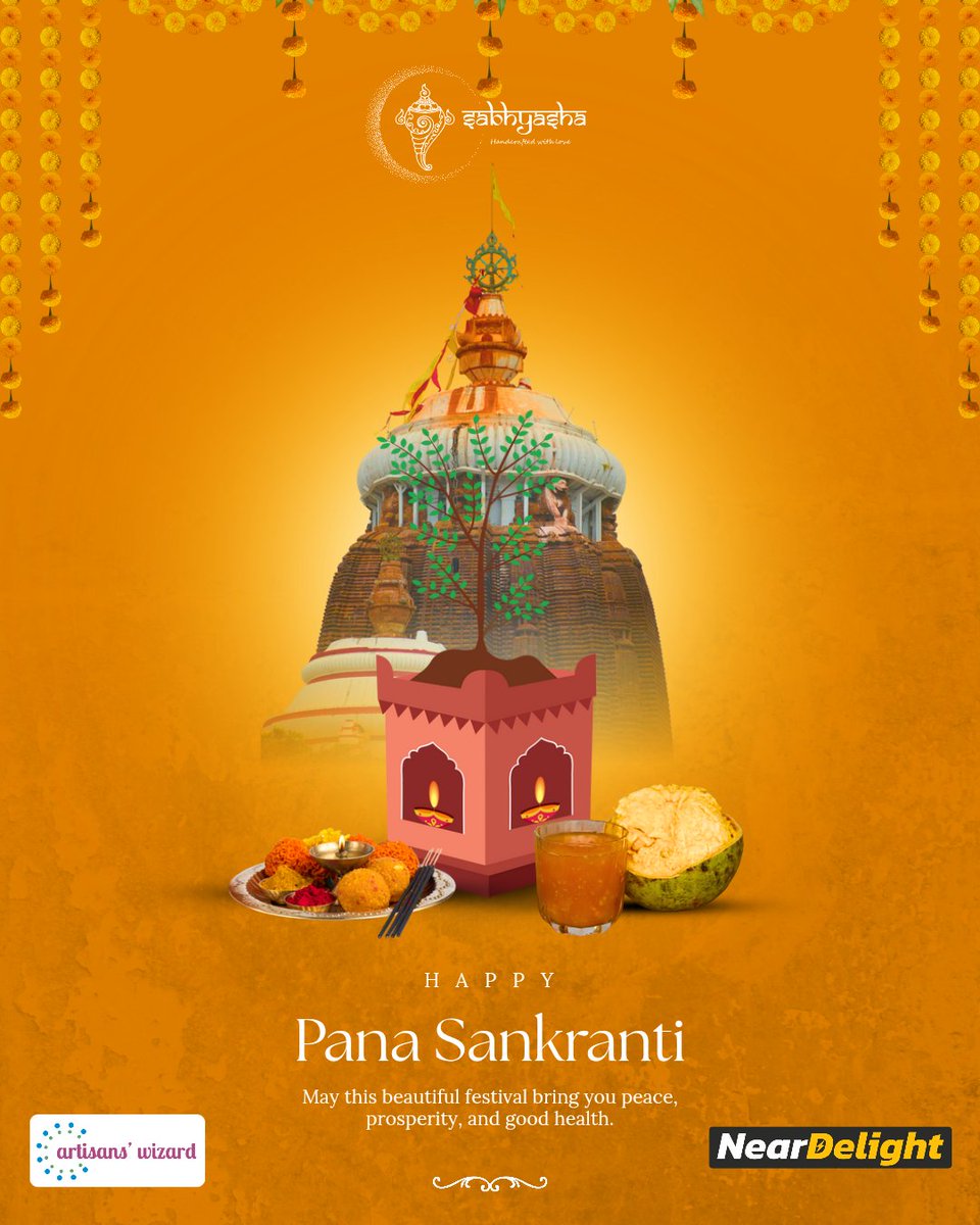 sabhyasha's tweet photo. May your life journey be filled with new opportunities, your days be filled with new hopes, and your heart be full of love as the Odia new year unfolds! 

Happy Odia New Year🎉

#happyodianewyear #odianewyear #panasankranti #odianavabarsa #sabhyasha https://t.co/qcvLq7Pga3