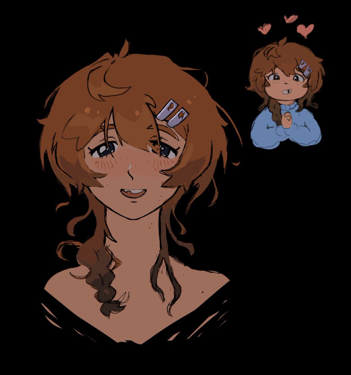 ketsupq's tweet image. robin design 💙 #dol #DegreesofLewdity