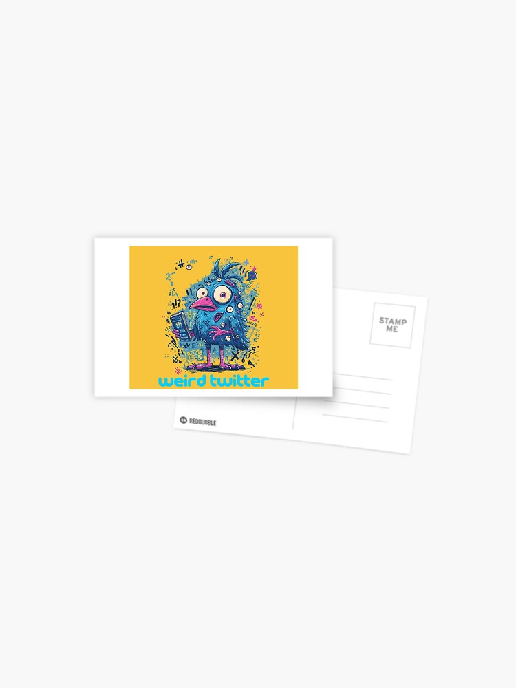 kodiak_j's tweet image. redbubble.com/i/postcard/Wei…

#sales #artwork #artforsale #art #myart #digitalart #redbubble #teepublic #weirdtwitter #weirdart #bizarre #strange #tweet #twitter