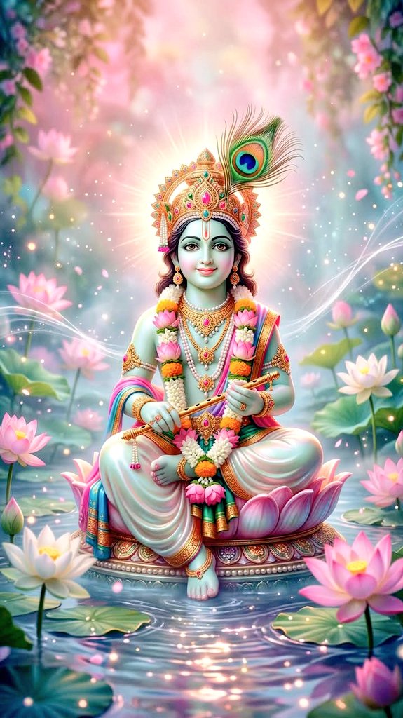 rawal_madh18479's tweet image. 🍁सुप्रभात🍁
🌼जय श्री कृष्ण🌼

जब दोस्ती श्री कृष्ण से हो जाए,
तो चिंता शब्द ही जिंदगी से गायब 
हो जाता है… ✨

हर मुश्किल में वही साथ निभाते हैं,
हर अंधेरे में वही रास्ता दिखाते हैं…🌿💫

बस नाम लेते रहो उनका,
बाकी सब खुद ही ठीक हो जाता है… ✨
राधे राधे 🙏
#GodMorningTuesday