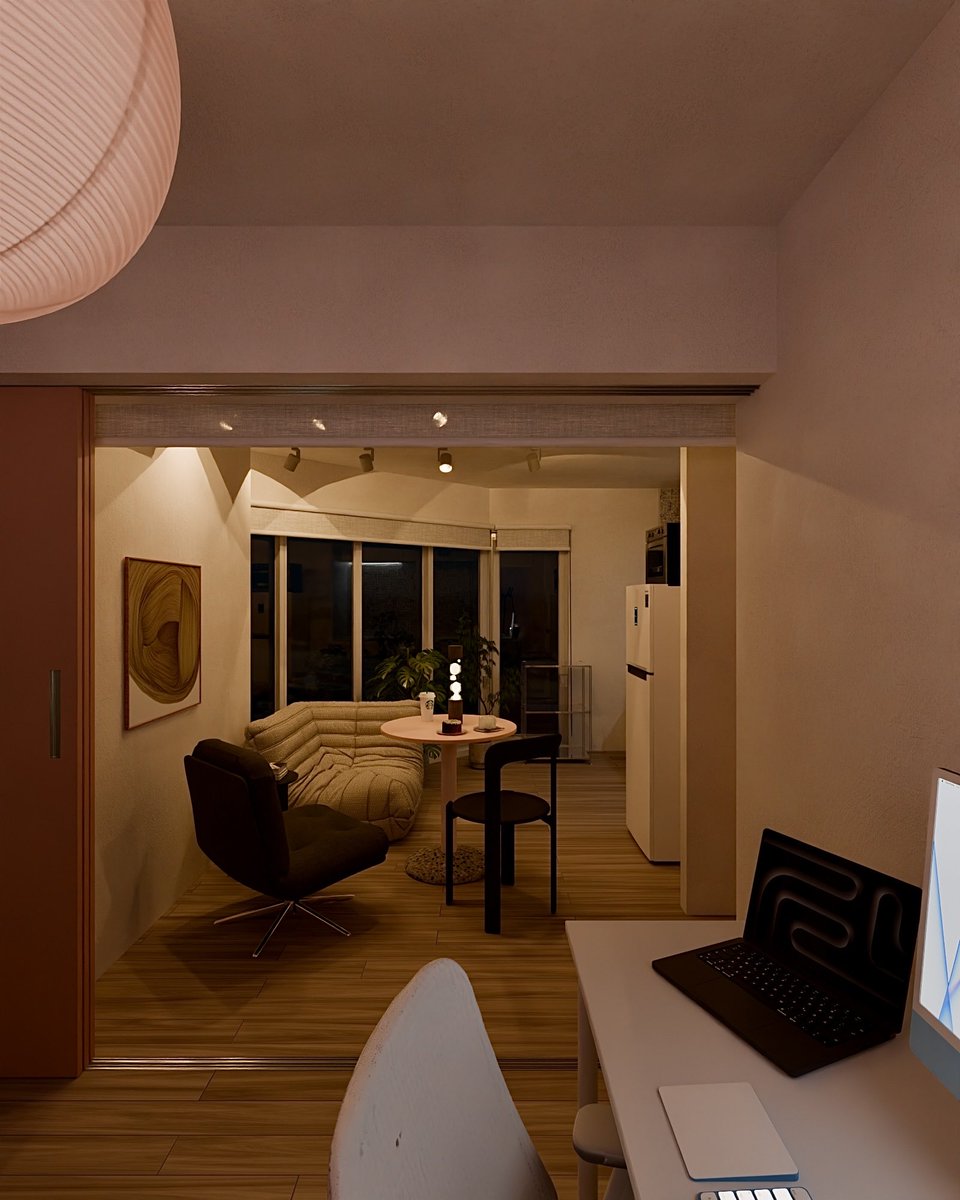 3Dcgrooms's tweet image. リビングダイニング、2パターン考えてみた